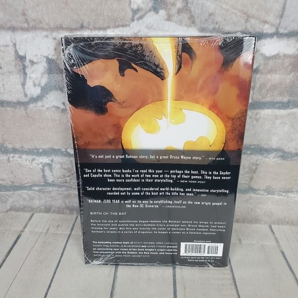 Batman Volume 4 Zero Year-Secret City DC Comics The New 52 Hardcover Sealed - Picture 2 of 3